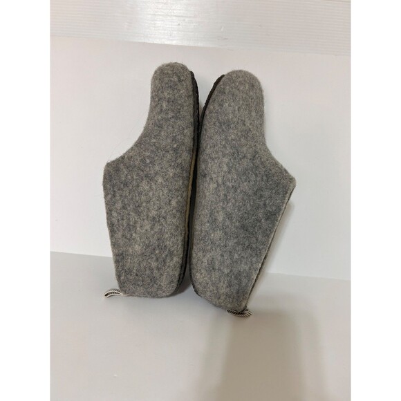 BAABUK EU 41 Men 8 Women's 10 Felted Wool Gus Slippers Handmade - Picture 5 of 9